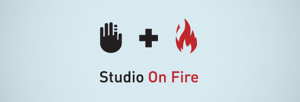 studio on fire