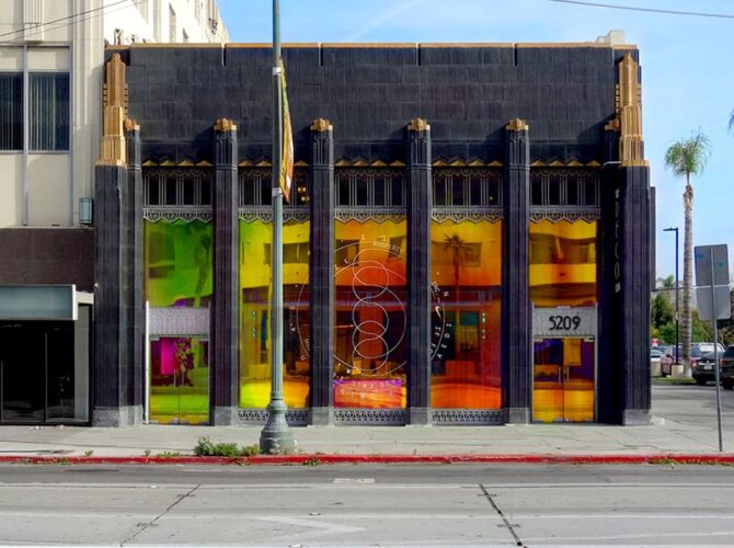 A Nike storefront